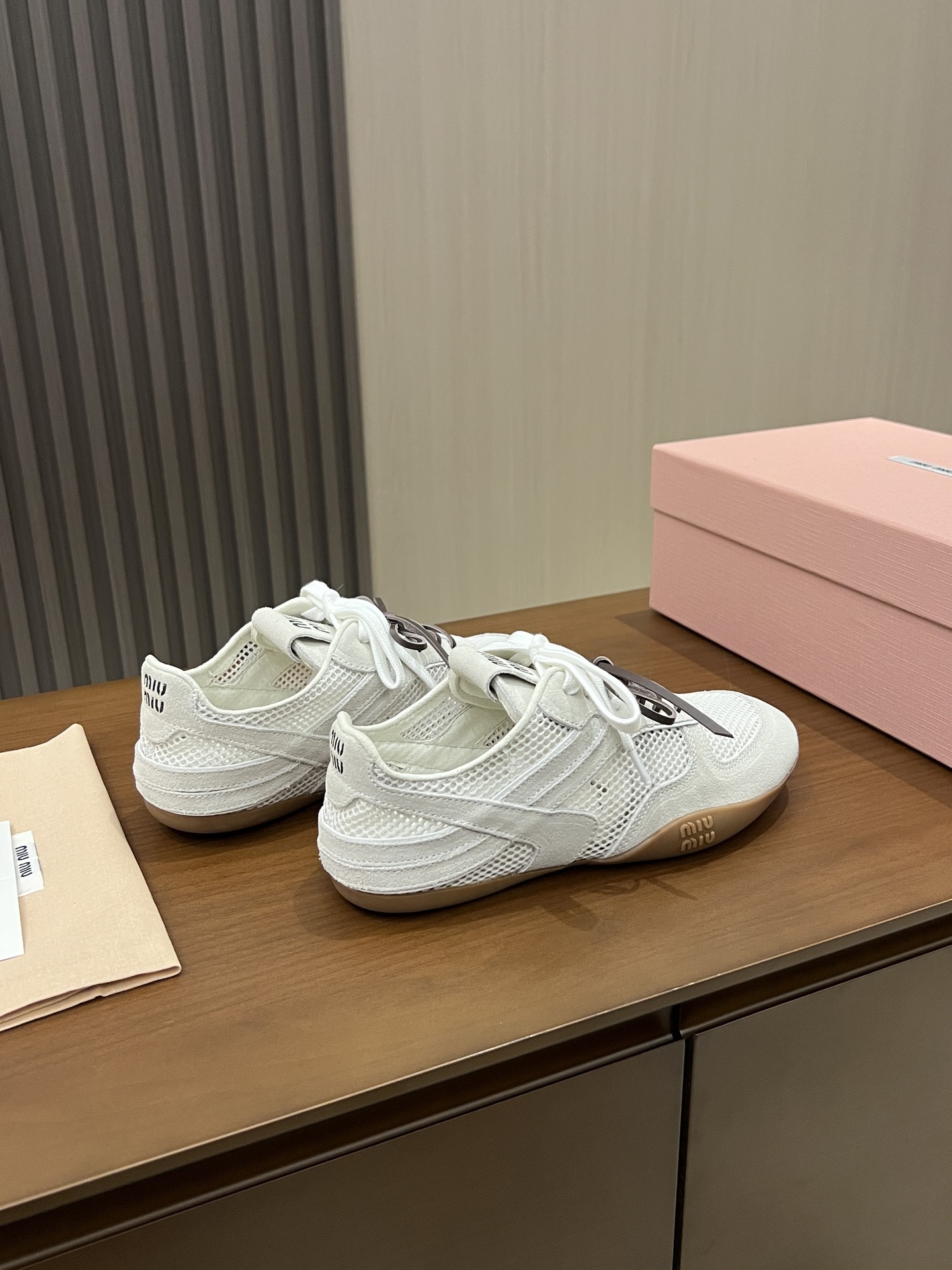 Women Mesh German Trainers Sneakers White Lace Up Flat Casual Sports Shoes