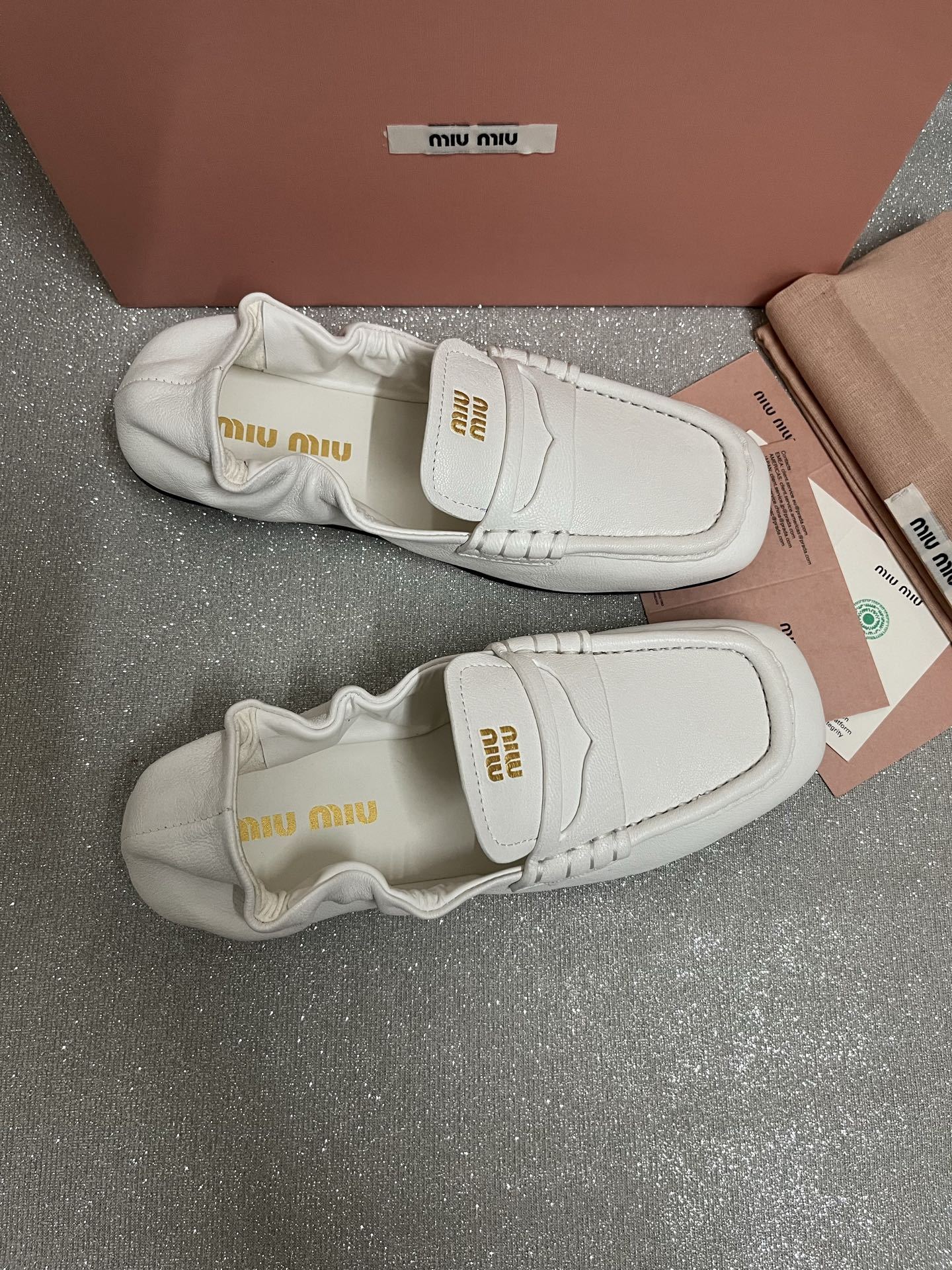 Women Soft Leather Foldable Loafers Backless Mules Flat Casual Slip On Shoes