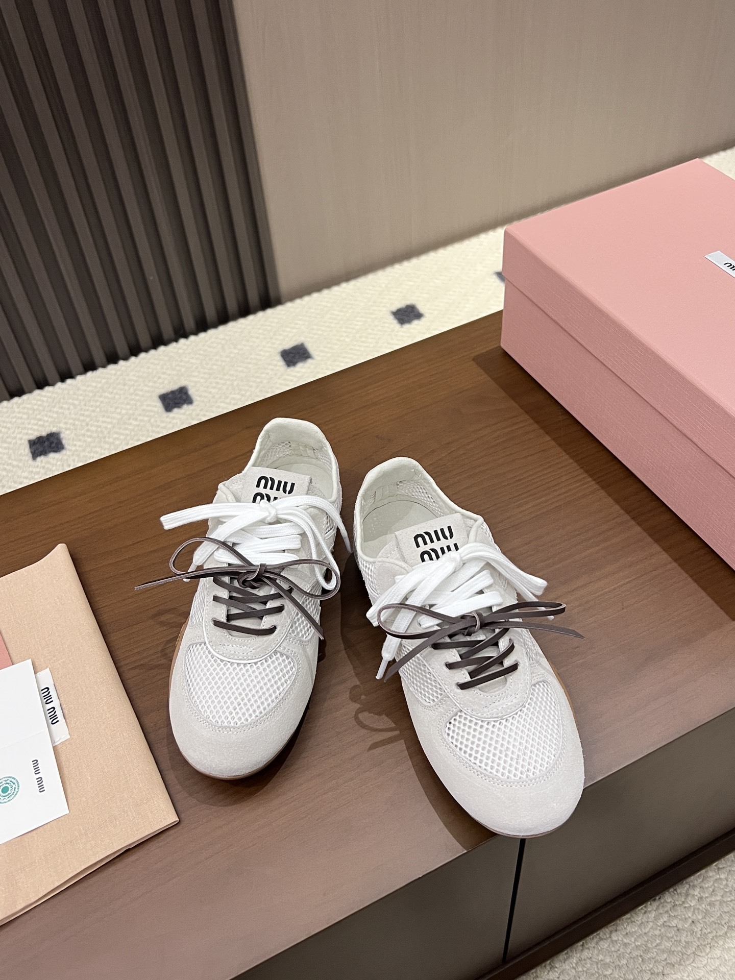 Women Mesh German Trainers Sneakers White Lace Up Flat Casual Sports Shoes