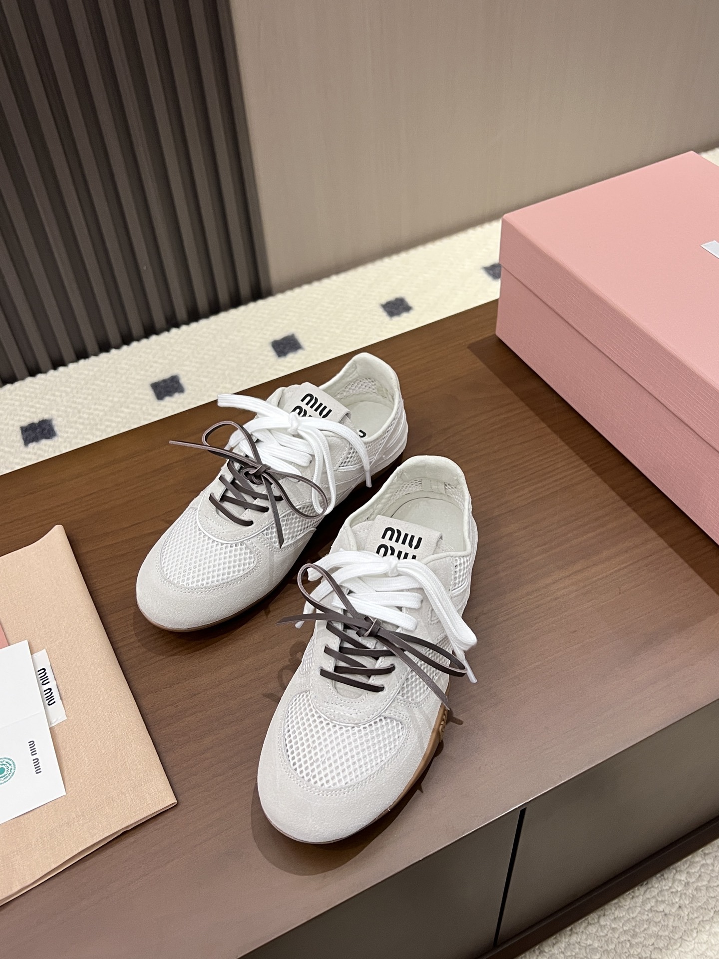 Women Mesh German Trainers Sneakers White Lace Up Flat Casual Sports Shoes