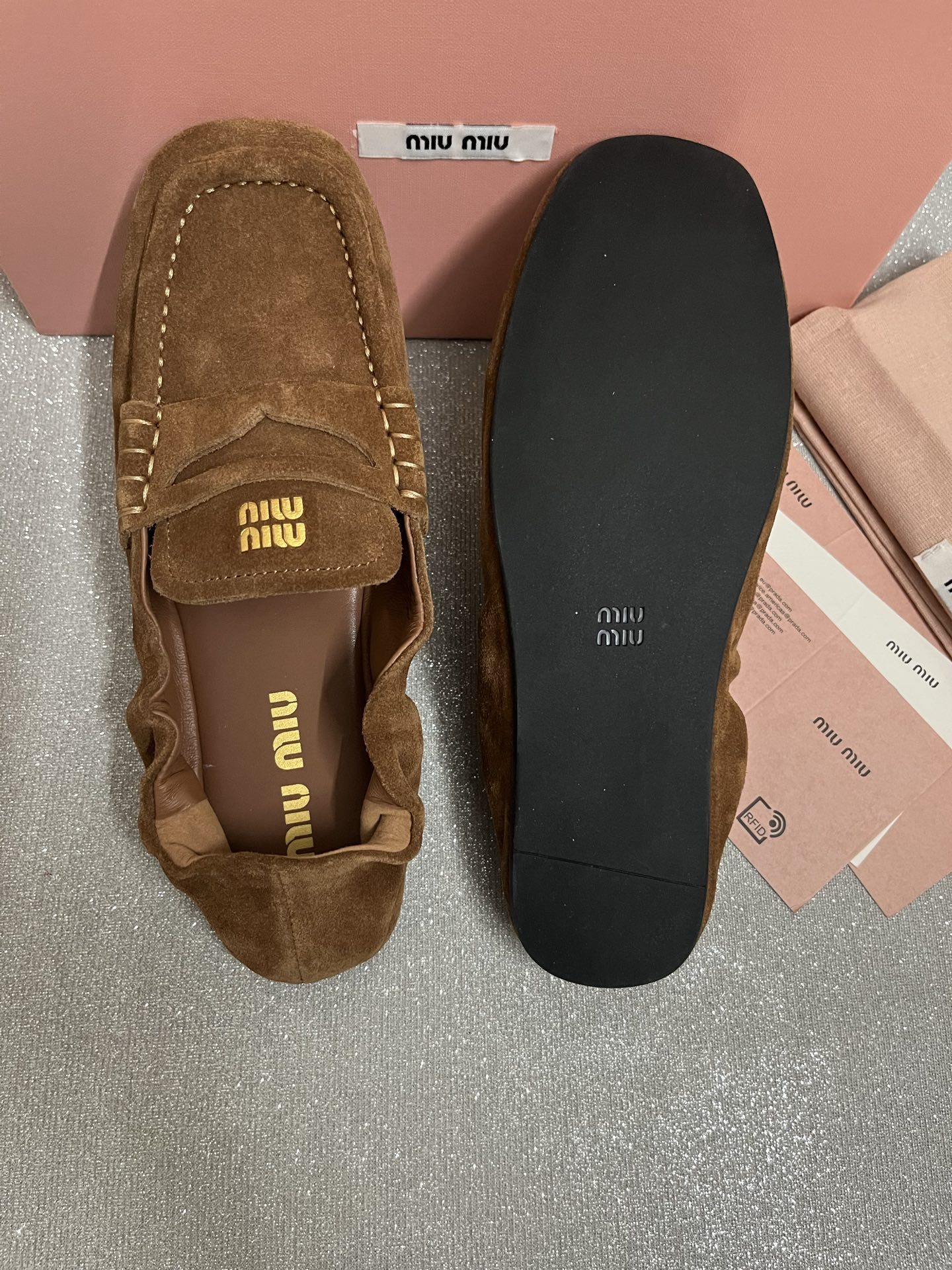 Women Suede Foldable Loafers Backless Mules Flat Slip On Casual Shoes