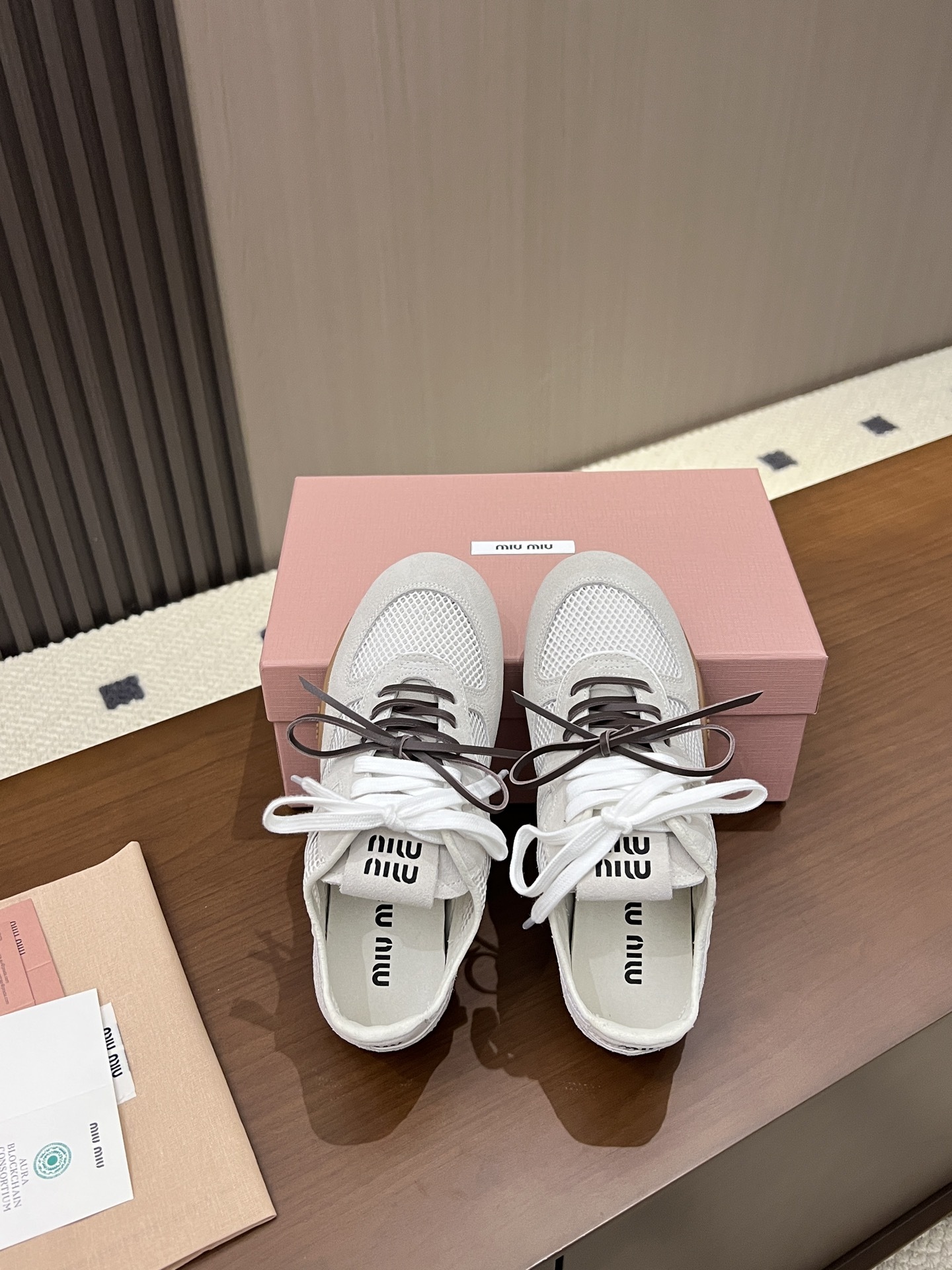 Women Mesh German Trainers Sneakers White Lace Up Flat Casual Sports Shoes