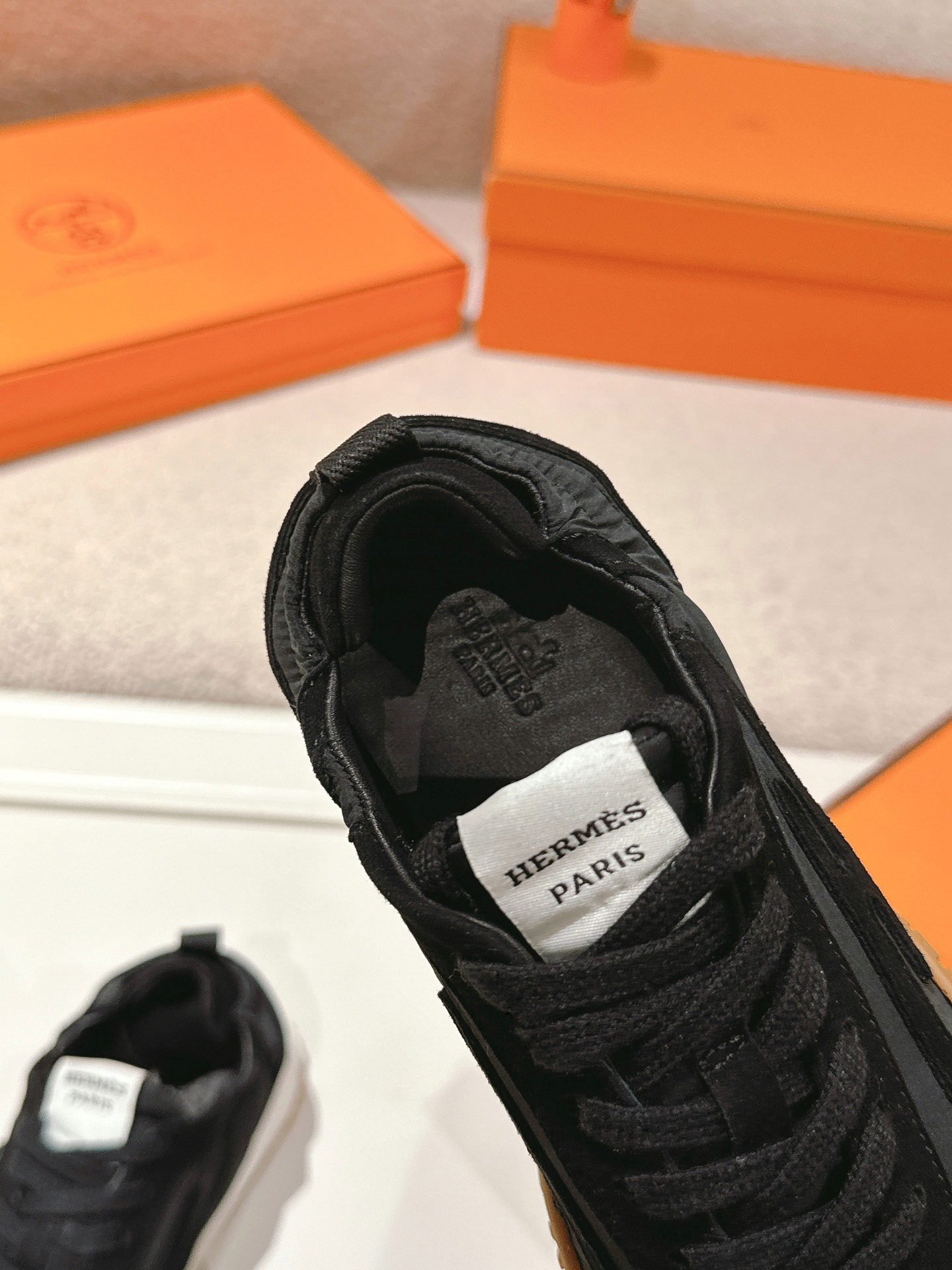 All Black Retro Canvas Sneakers Label Decor Non Slip Gum Rubber Sole Breathable Casual Walking Shoes For Women