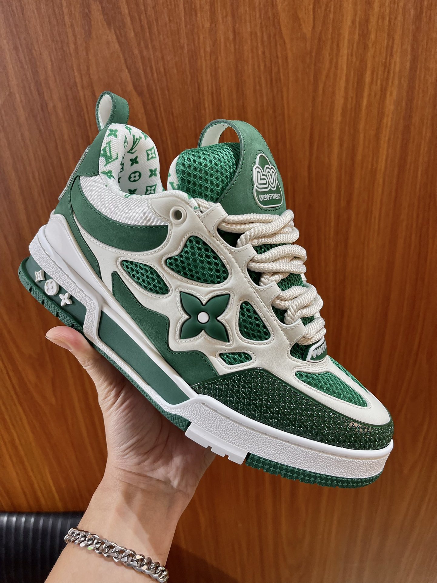 Men Color Block Mesh Skate Shoes Lace Up Low Top Casual Sneakers Breathable Walking Shoes Non Slip Thick Sole Fashion Street Shoes Multiple Colors Available