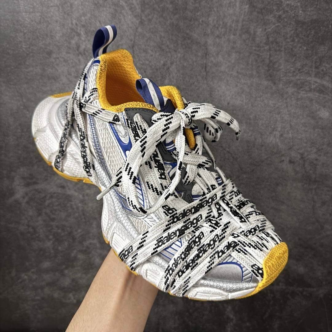 Men Retro Chunky Platform Dad Shoes Breathable Mesh Lace Up Sneakers White Blue Yellow Colorblock Non Slip Thick Sole Fashion Walking Trainers