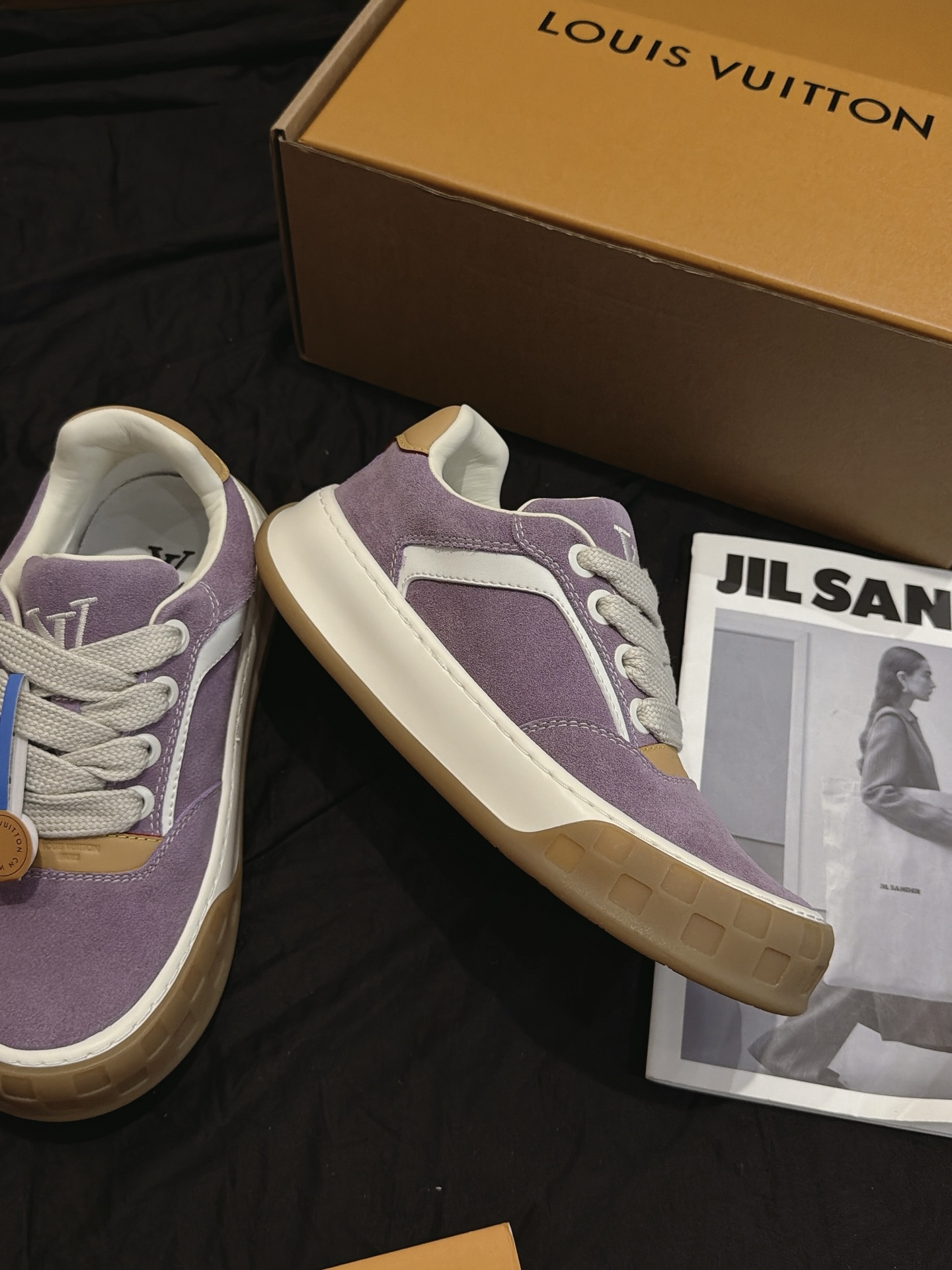 Purple Suede Casual Skate Shoes White Stripe Non Slip Gum Rubber Sole Fashion Retro Sneakers Unisex