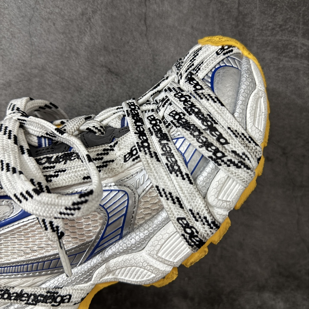Men Retro Chunky Platform Dad Shoes Breathable Mesh Lace Up Sneakers White Blue Yellow Colorblock Non Slip Thick Sole Fashion Walking Trainers