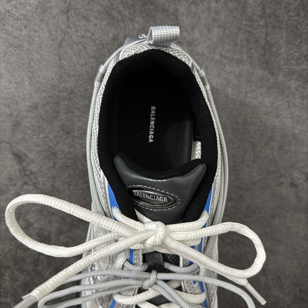 Men Silver Blue Retro Mesh Casual Sneakers Low Top Lace Up Breathable Sport Running Shoes Non Slip Wear Resistant Walking Trainers