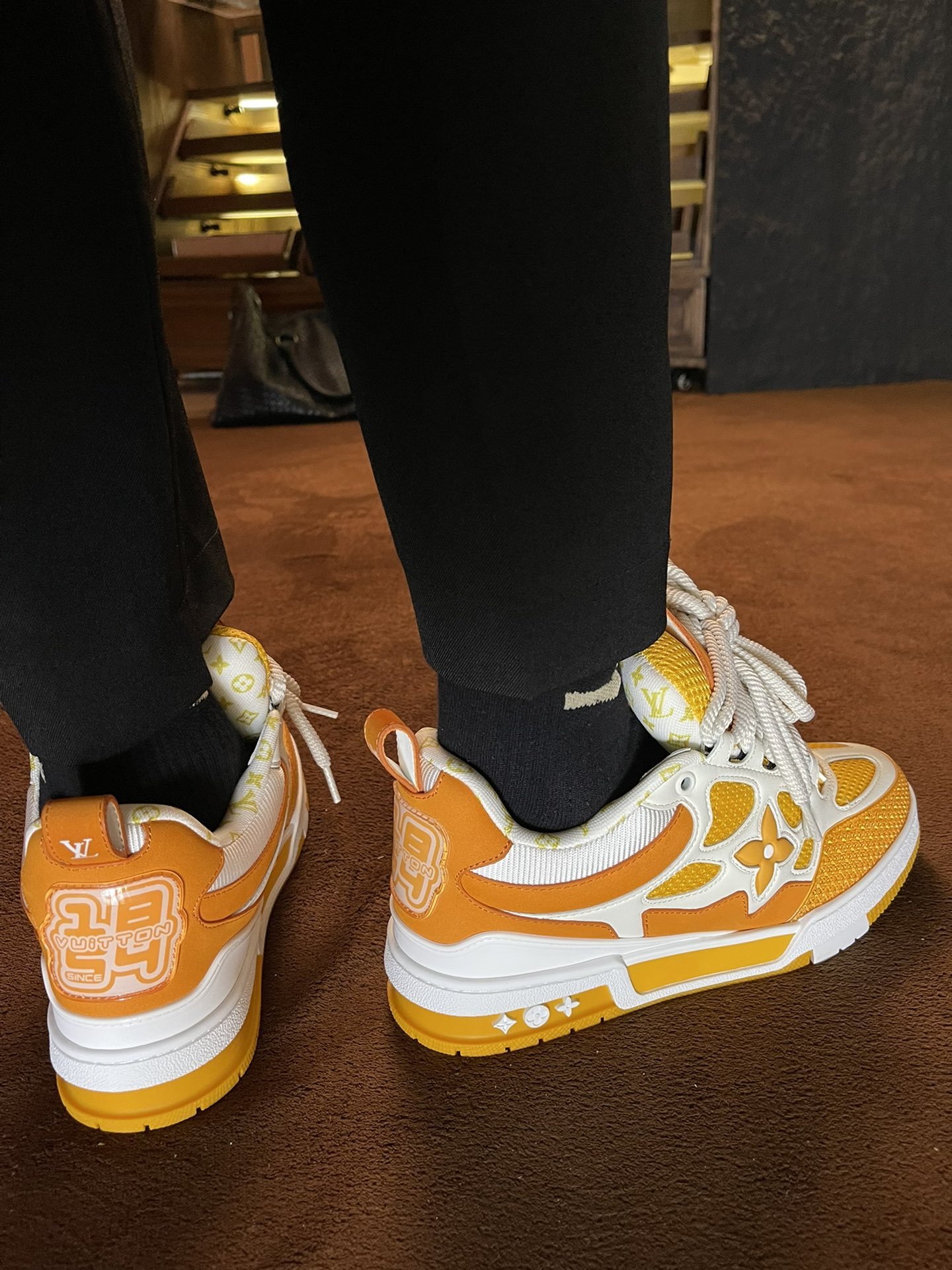 Men Color Block Mesh Skate Shoes Lace Up Low Top Casual Sneakers Breathable Walking Shoes Non Slip Thick Sole Fashion Street Shoes Multiple Colors Available