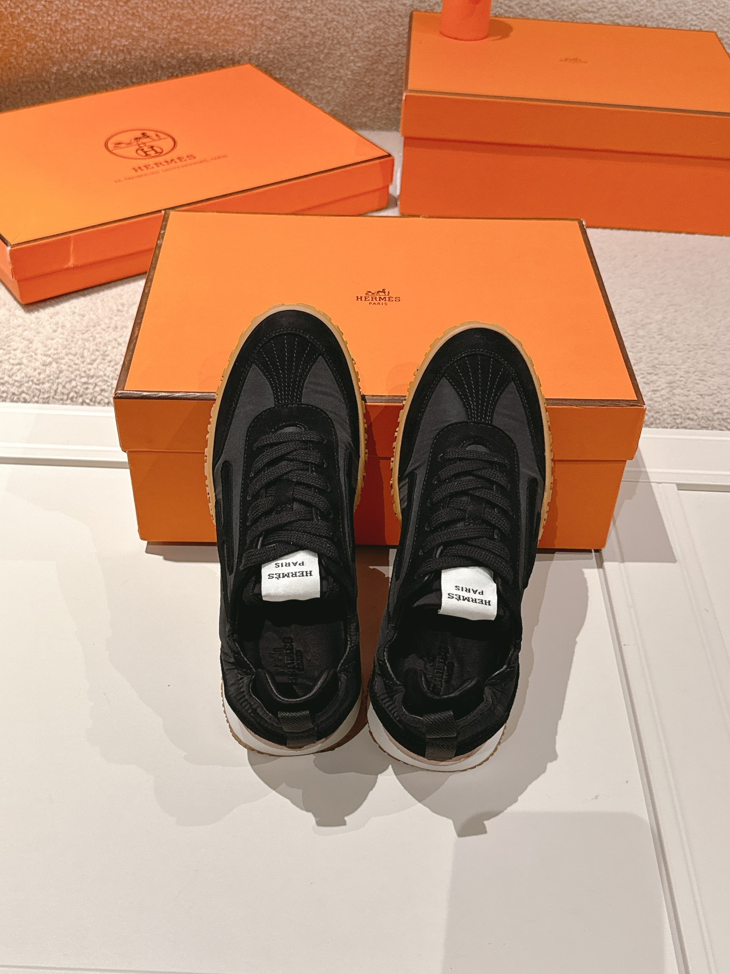 All Black Retro Canvas Sneakers Label Decor Non Slip Gum Rubber Sole Breathable Casual Walking Shoes For Women