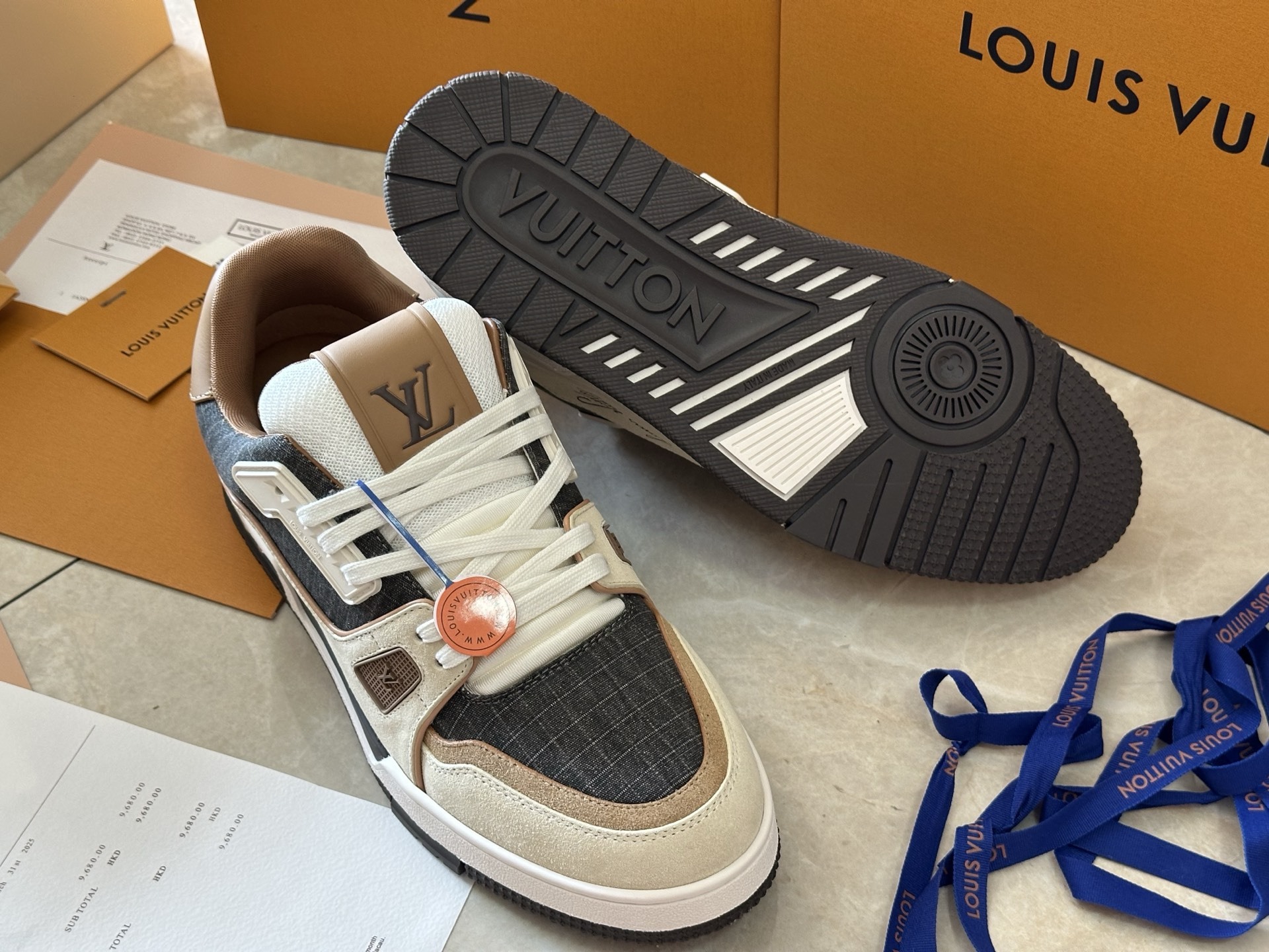 Men Retro Color Block Low Top Skate Shoes Cowhide Patchwork Casual Sneakers Fashion Street Wear Walking Board Shoes
