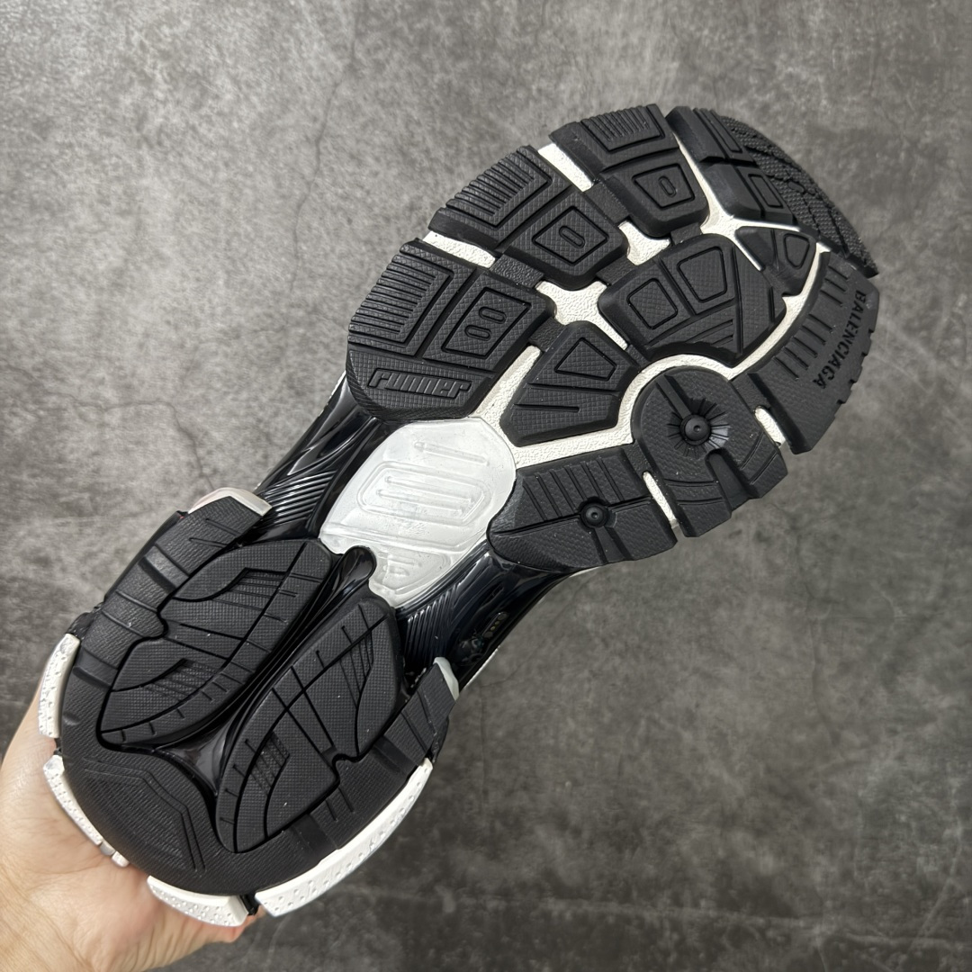 Black White Colorblock Chunky Sneakers Heel Red Decor Thick Sole Breathable Mesh Non Slip Street Casual Running Shoes Unisex