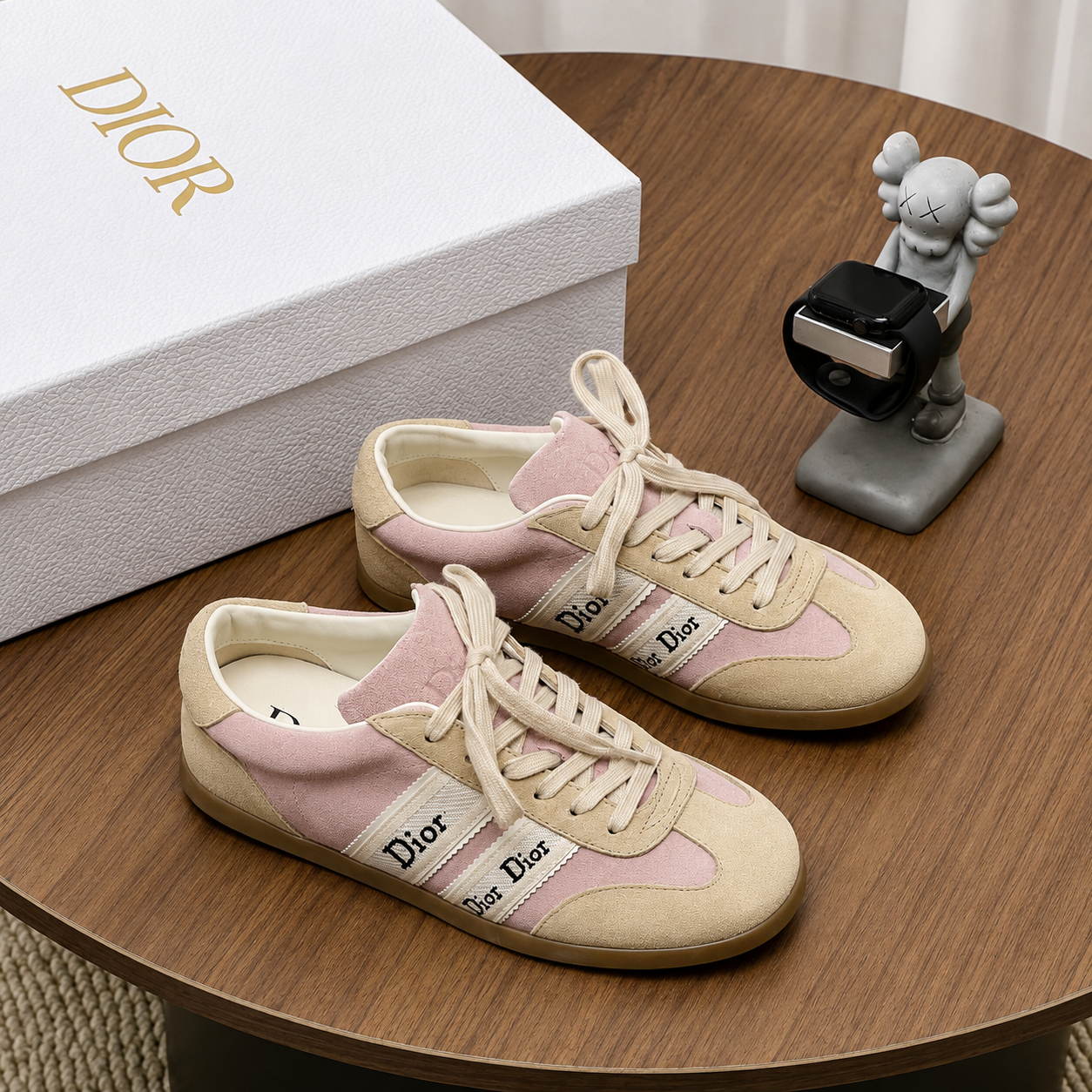 DIOR Casual Sneaker Pink Beige SW-SN012