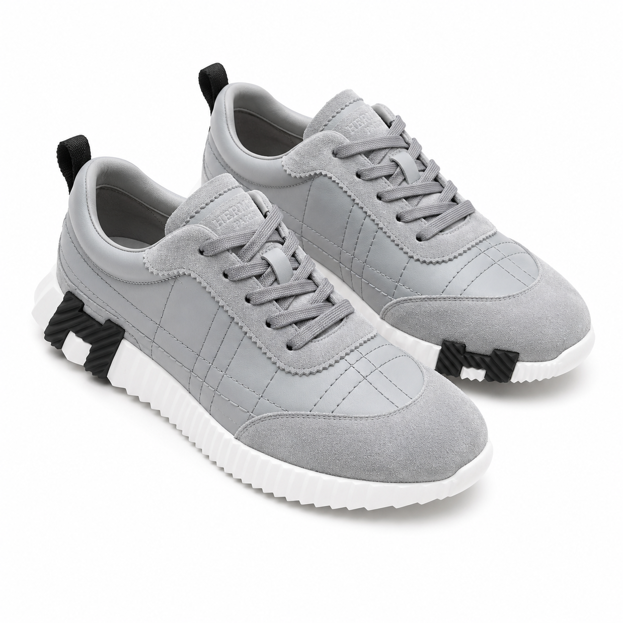 Hermès Low Top Sneakers Gray White SW-SN084