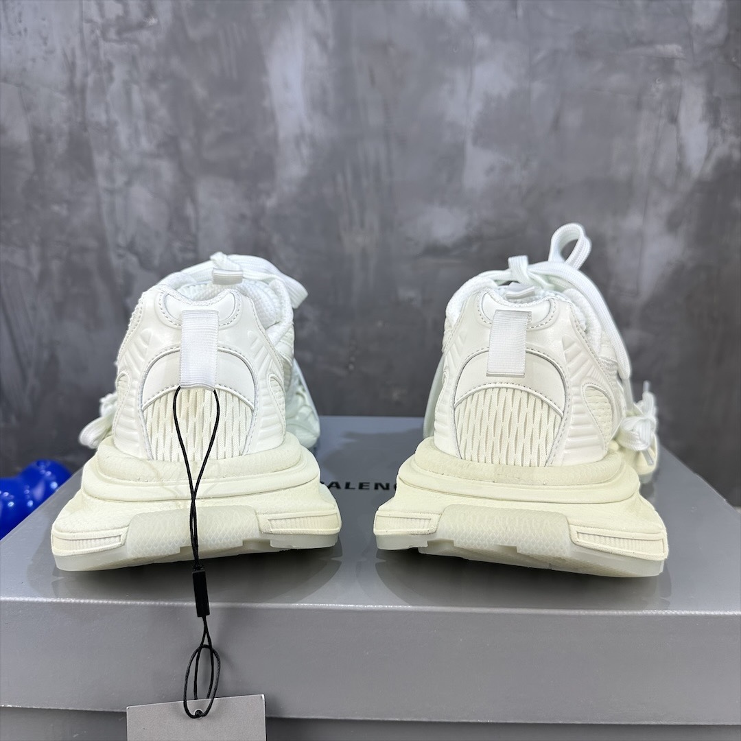 Off White Luminous Fluorescent Green Mesh Chunky Sneakers Double Laces Retro Platform Dad Shoes Breathable Shock Absorbing Anti Slip Luminous Casual Walking Trainers