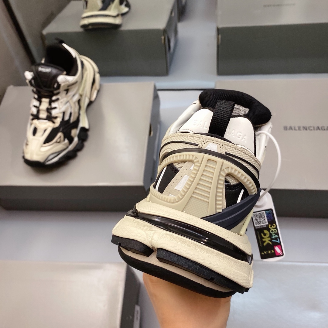 Beige Black Patchwork Chunky Platform Dad Sneakers Men Women Breathable Mesh Shock Absorbing Thick Sole Non Slip Fashion Streetwear Outdoor Walking Casual Sports Shoes