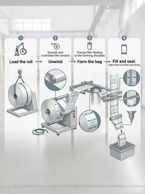 PE Runner Venting Film Roll,Jiangmei Packaging,PE Runner Venting Film Roll | Jiangmei