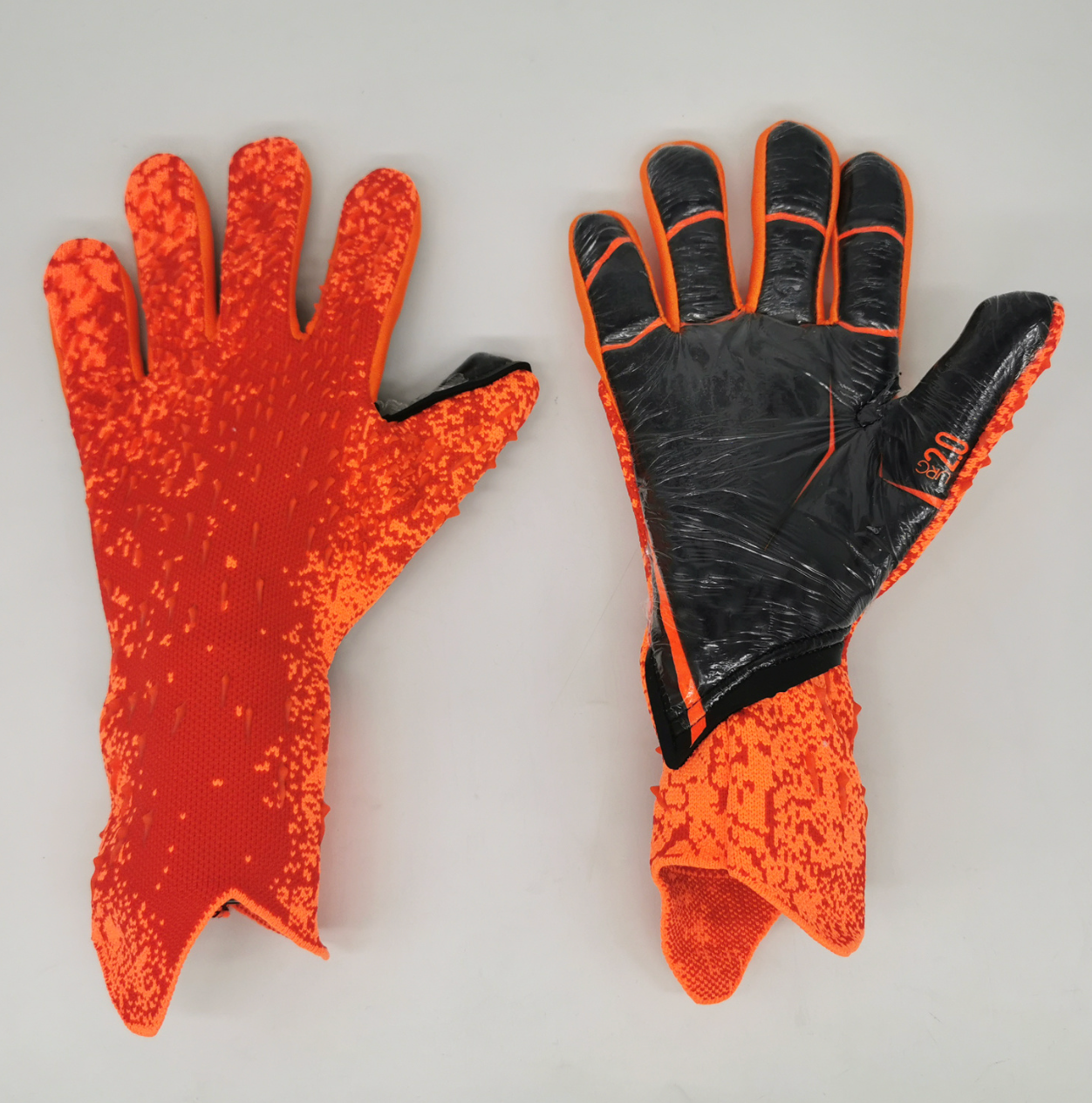 A19 Plain-Palm Goalkeeper Gloves orange,MAKO SOURCING,A19 Plain-Palm Goalkeeper Gloves orange