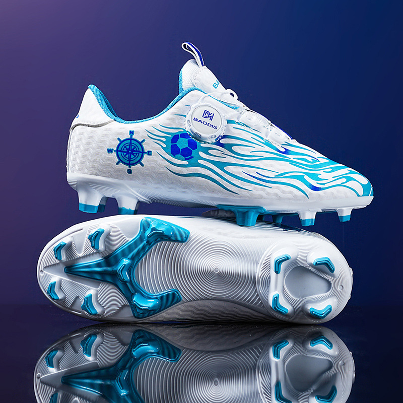 Soccer Shoes – Athletic Training Shoes with Turf Studs,MAKO SOURCING,儿童足球鞋男生运动训练鞋男孩子碎钉儿童小学生鞋外贸kids shoes