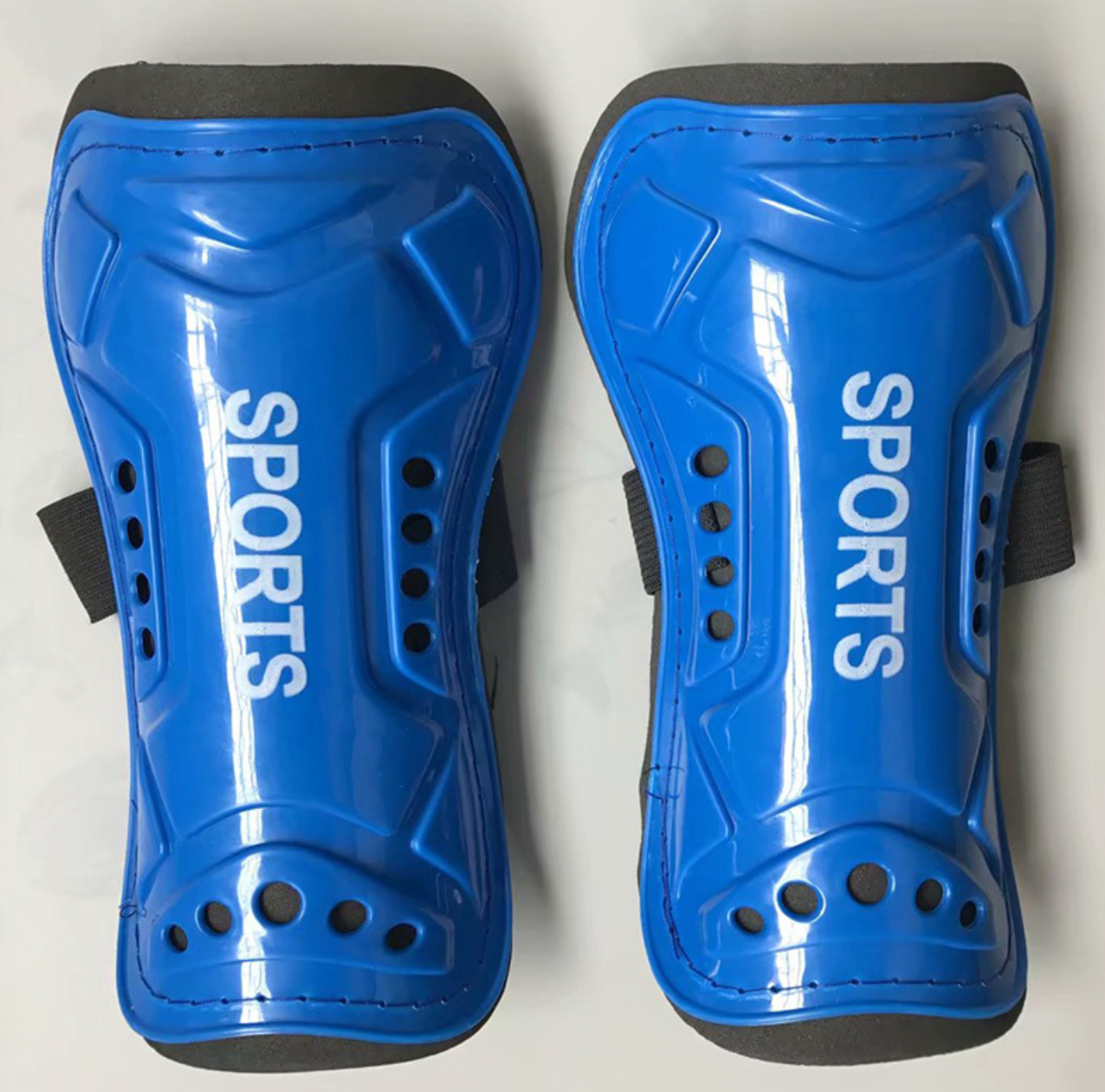 HB2 Strapped Shin Guards Strap Shin Guard blue 02,MAKO SOURCING,HB2 Strapped Shin Guards Strap Shin Guard blue 02