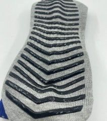DD26 Striped Dispensed-Grip Mid-Calf Socks Stretchy blue,MAKO SOURCING,DD26 Striped Dispensed-Grip Mid-Calf Socks Stretchy blue