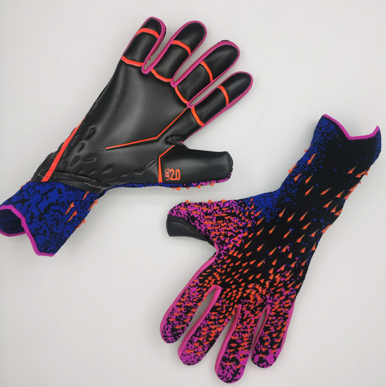 A19 Plain-Palm Goalkeeper Gloves dark pink,MAKO SOURCING,A19 Plain-Palm Goalkeeper Gloves dark pink