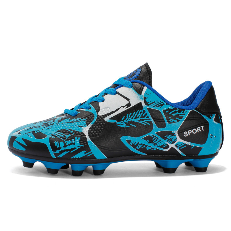High-Top Soccer Shoes – TF/AG for Adult Training,MAKO SOURCING,跨境高帮成人足球鞋男女TF碎钉人造草坪AG长钉学生训练足球鞋批发