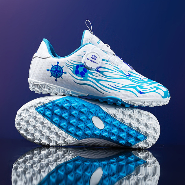 Soccer Shoes – Athletic Training Shoes with Turf Studs,MAKO SOURCING,儿童足球鞋男生运动训练鞋男孩子碎钉儿童小学生鞋外贸kids shoes