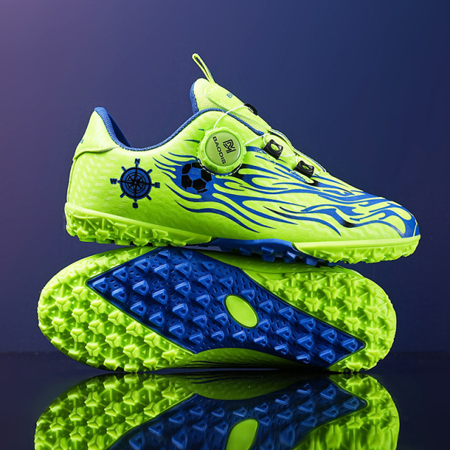 Soccer Shoes – Athletic Training Shoes with Turf Studs,MAKO SOURCING,儿童足球鞋男生运动训练鞋男孩子碎钉儿童小学生鞋外贸kids shoes