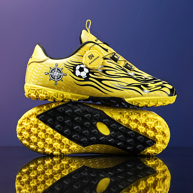Soccer Shoes – Athletic Training Shoes with Turf Studs,MAKO SOURCING,儿童足球鞋男生运动训练鞋男孩子碎钉儿童小学生鞋外贸kids shoes
