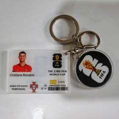 2026 World Cup Acrylic Keychain – Ronaldo, Neymar, Mbappé,MAKO SOURCING,2026 World Cup Acrylic Keychain