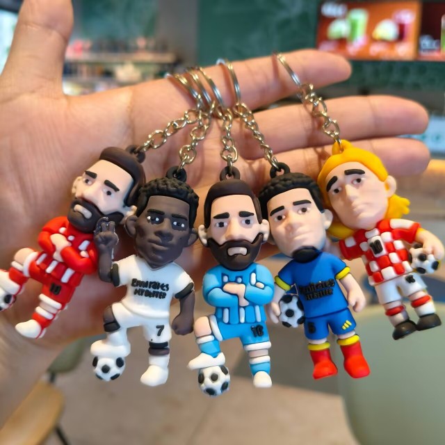 World Cup Mascot Figurine Keychain – Car & Backpack Charm,MAKO SOURCING,World Cup Mascot Figurine Keychain