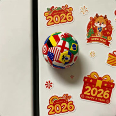 3D Soccer Refrigerator Magnet – World Cup Kitchen Decoration,MAKO SOURCING,3D Soccer Refrigerator Magnet
