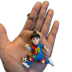 World Cup Mascot Figurine Keychain – Car & Backpack Charm,MAKO SOURCING,World Cup Mascot Figurine Keychain