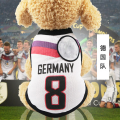 World Cup Pet Vests – Spring/Summer Dog & Cat Apparel, All Sizes,MAKO SOURCING,World Cup Pet Vests