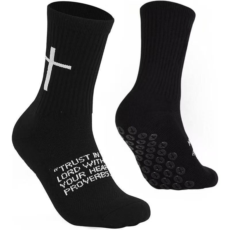 Lux Dual Grip Soccer Socks for Men & Women - DualGrip Engineered for Performance & Comfort - Anti-Slip Grip Socks for Soccer,MAKO SOURCING,Lux Dual Grip Soccer Socks – Anti-Slip Performance Socks for Men & Women