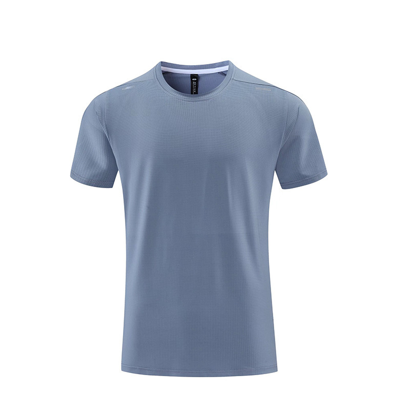 Men's Summer Quick-Dry Short Sleeve Sports T-Shirt – Elastic Running Gym Top,MAKO SOURCING,Men's Quick-Dry Short Sleeve Sports T-Shirt – Elastic Running & Gym Top | MAKO