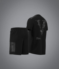 3D Printed VRK Men's Sportswear Set – Quick-Dry Breathable 2-Piece Football Jersey & Shorts,MAKO SOURCING,3D Printed VRK Men's Sportswear Set – Quick-Dry Breathable Football Jersey & Shorts | MAKO