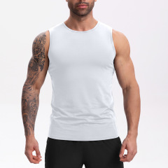 Men's High Elastic Quick-Dry Sleeveless Tank Top – Gym Running Training Workout Shirt,MAKO SOURCING,Men's Quick-Dry Sleeveless Tank Top – High Elastic Gym & Running Shirt | MAKO
