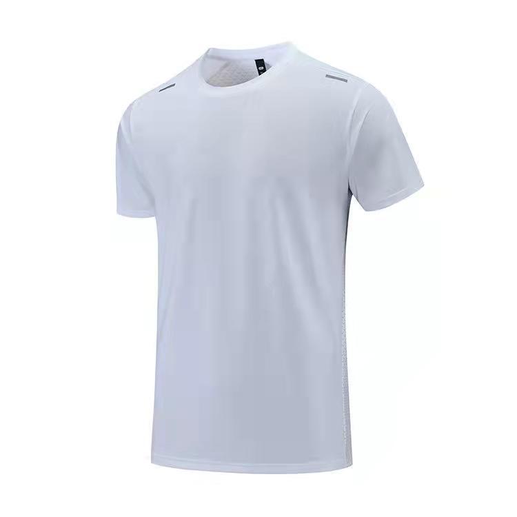 Men's Summer Quick-Dry Short Sleeve Sports T-Shirt – Elastic Running Gym Top,MAKO SOURCING,Men's Quick-Dry Short Sleeve Sports T-Shirt – Elastic Running & Gym Top | MAKO