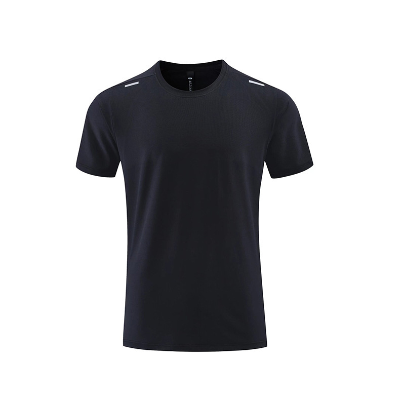 Men's Summer Quick-Dry Short Sleeve Sports T-Shirt – Elastic Running Gym Top,MAKO SOURCING,Men's Quick-Dry Short Sleeve Sports T-Shirt – Elastic Running & Gym Top | MAKO