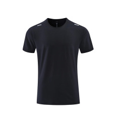 Men's Summer Quick-Dry Short Sleeve Sports T-Shirt – Elastic Running Gym Top,MAKO SOURCING,Men's Quick-Dry Short Sleeve Sports T-Shirt – Elastic Running & Gym Top | MAKO