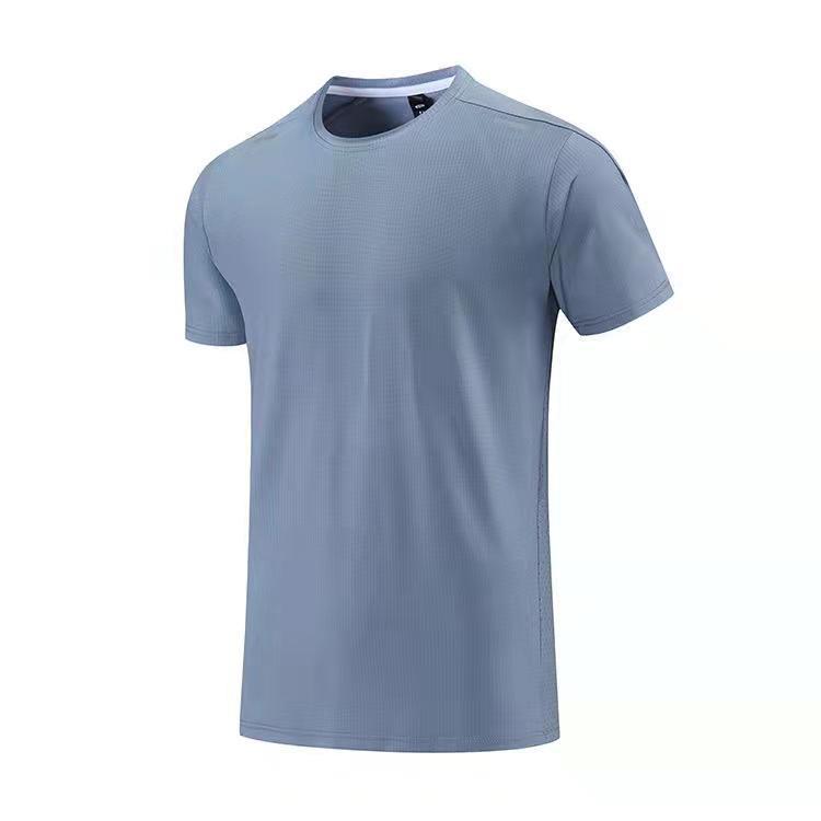 Men's Summer Quick-Dry Short Sleeve Sports T-Shirt – Elastic Running Gym Top,MAKO SOURCING,Men's Quick-Dry Short Sleeve Sports T-Shirt – Elastic Running & Gym Top | MAKO