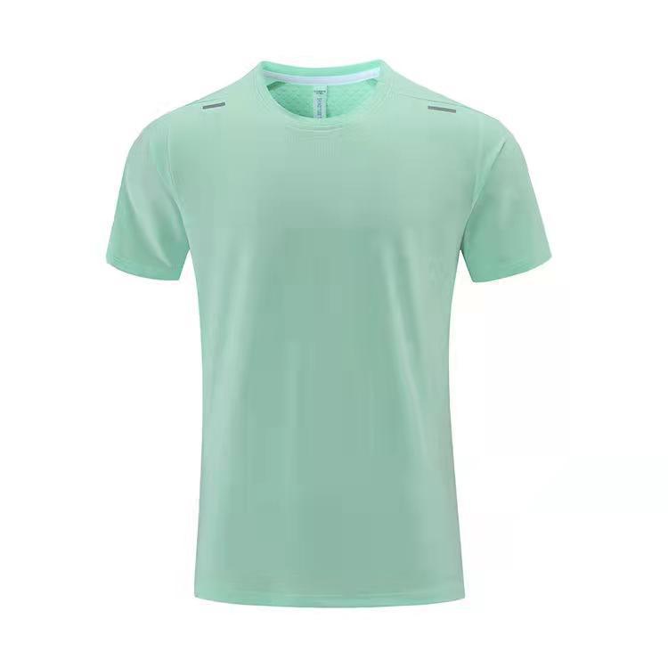 Men's Summer Quick-Dry Short Sleeve Sports T-Shirt – Elastic Running Gym Top,MAKO SOURCING,Men's Quick-Dry Short Sleeve Sports T-Shirt – Elastic Running & Gym Top | MAKO
