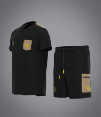3D Printed VRK Men's Sportswear Set – Quick-Dry Breathable 2-Piece Football Jersey & Shorts,MAKO SOURCING,3D Printed VRK Men's Sportswear Set – Quick-Dry Breathable Football Jersey & Shorts | MAKO