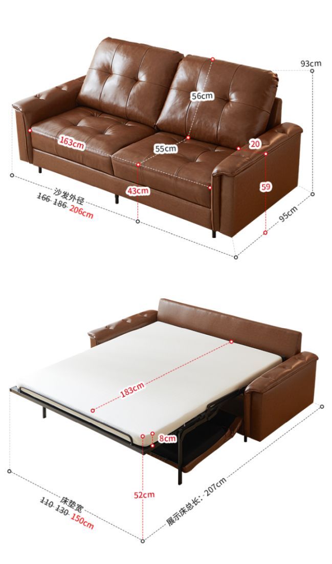 K16,Foshan Senchen Furniture Co.,Ltd,sofa bed