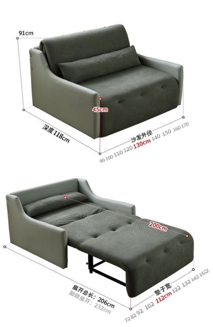 KD-9,Foshan Senchen Furniture Co.,Ltd,sofa bed