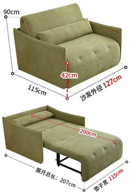 sofa bed KD-3,Foshan Senchen Furniture Co.,Ltd,sofa bed KD-3