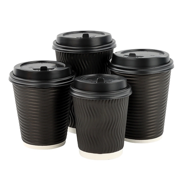 Ripple Insulated Kraft Cup,Beverage Promo Solutions,Ripple Insulated Kraft Cup