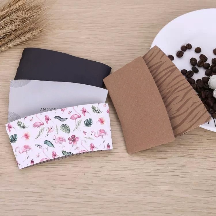 Custom Kraft Coffee Cup Sleeve,Beverage Promo Solutions,Custom Kraft Coffee Cup Sleeve
